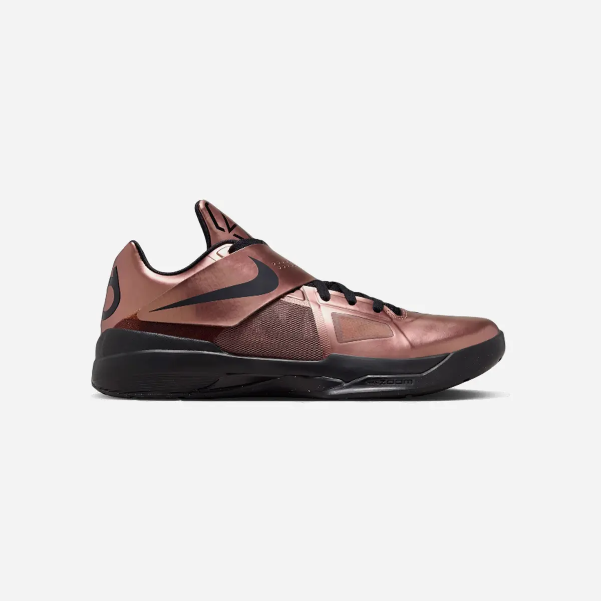 Nike Zoom Kd 4 Christmas Basketball Shoes Metallic Copper/Black 1