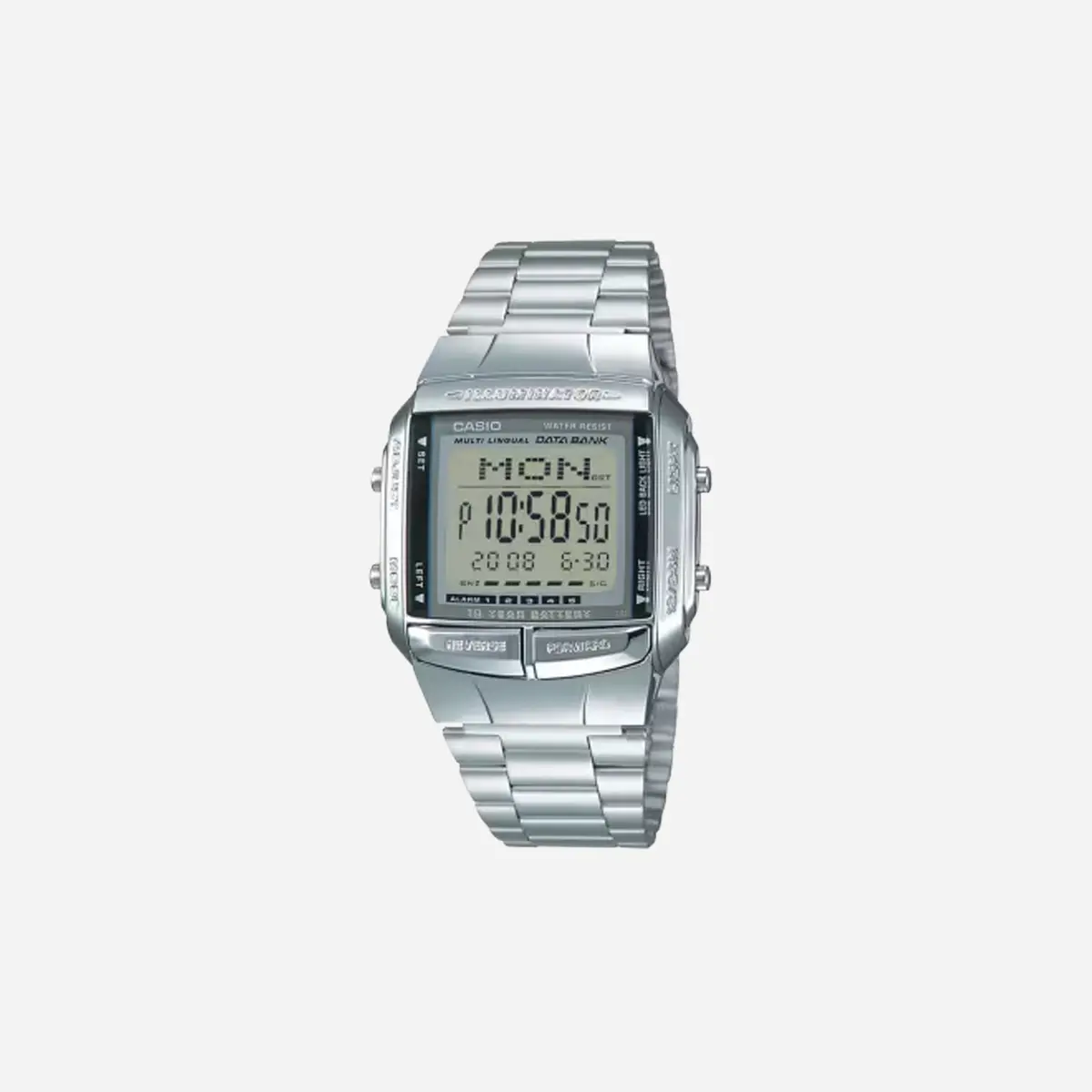 Casio Vintage Db-360-1Adf Digital Grey Dial Watch 1