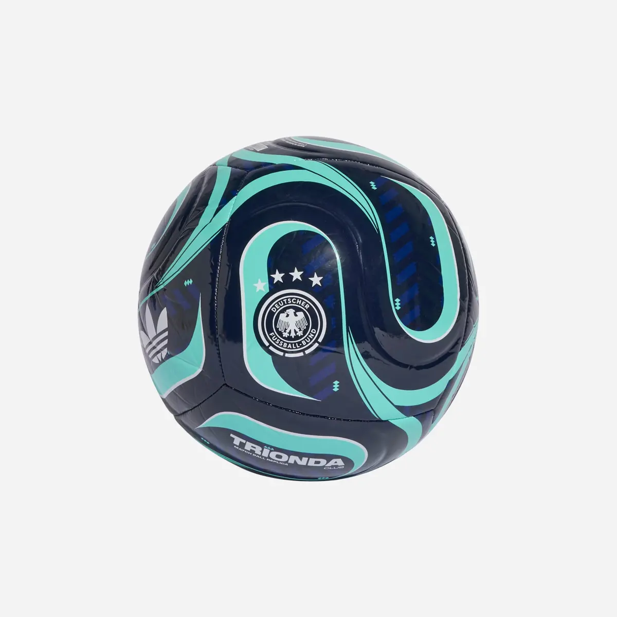 Adidas Trionda Germany Away Club Ball Collegiate Navy / Flash Aqua / White 1