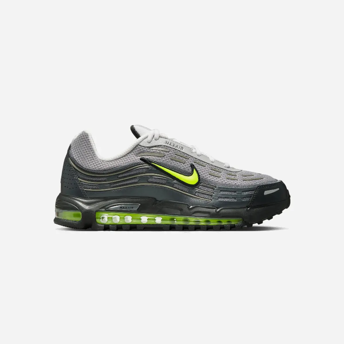 Nike Air Max Tl 2.5 Neon Running Shoes Pearl Grey/Anthracite/Light Graphite/Neon Yellow 1
