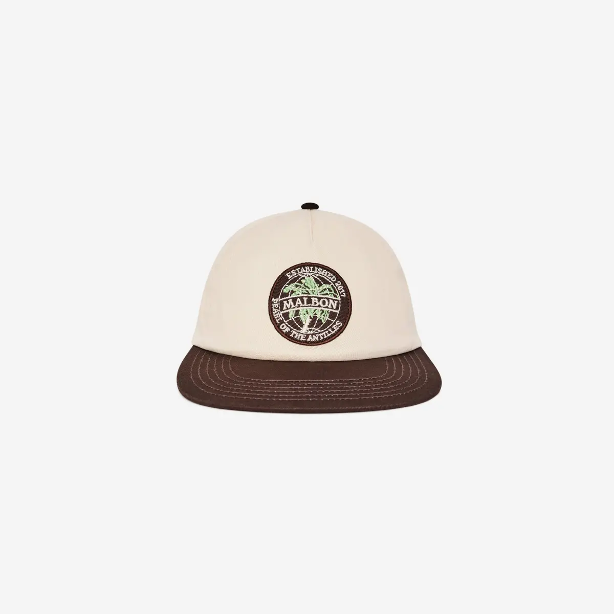 Malbon Palmera Snapback Cream 1