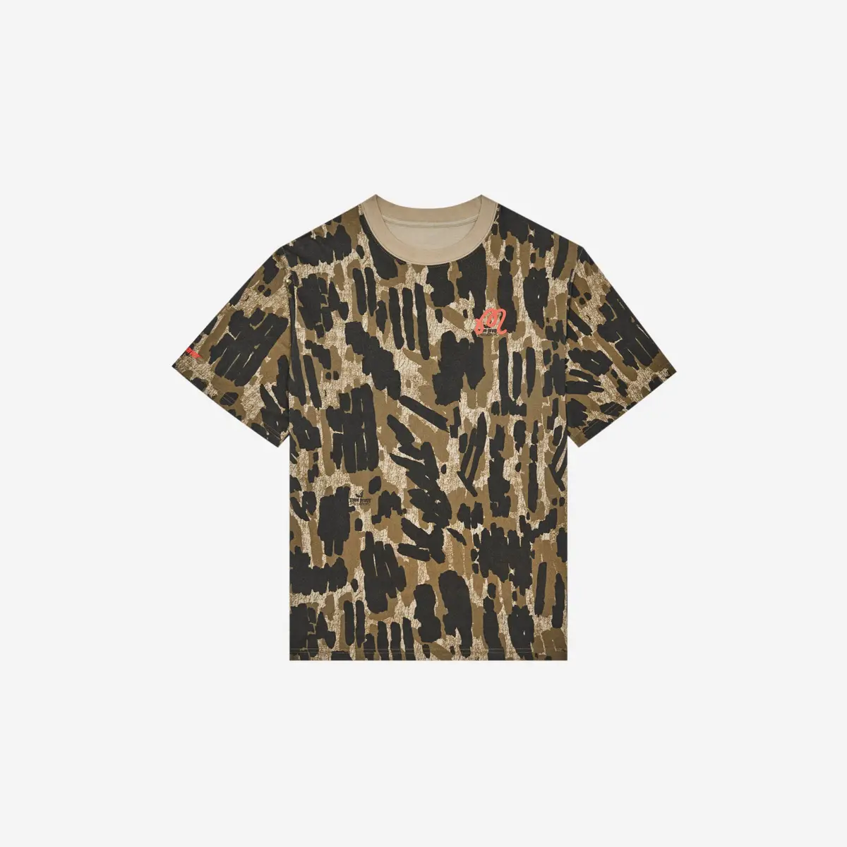 Malbon Bermuda Tee Tour Divot Camo Bark Camo 1