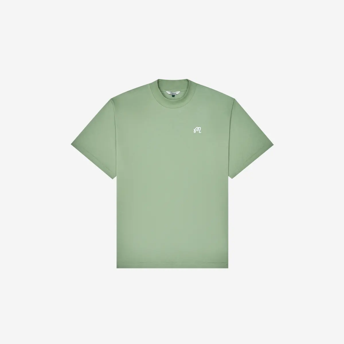 Malbon Mare Mockneck Tee Seafoam Sage 1