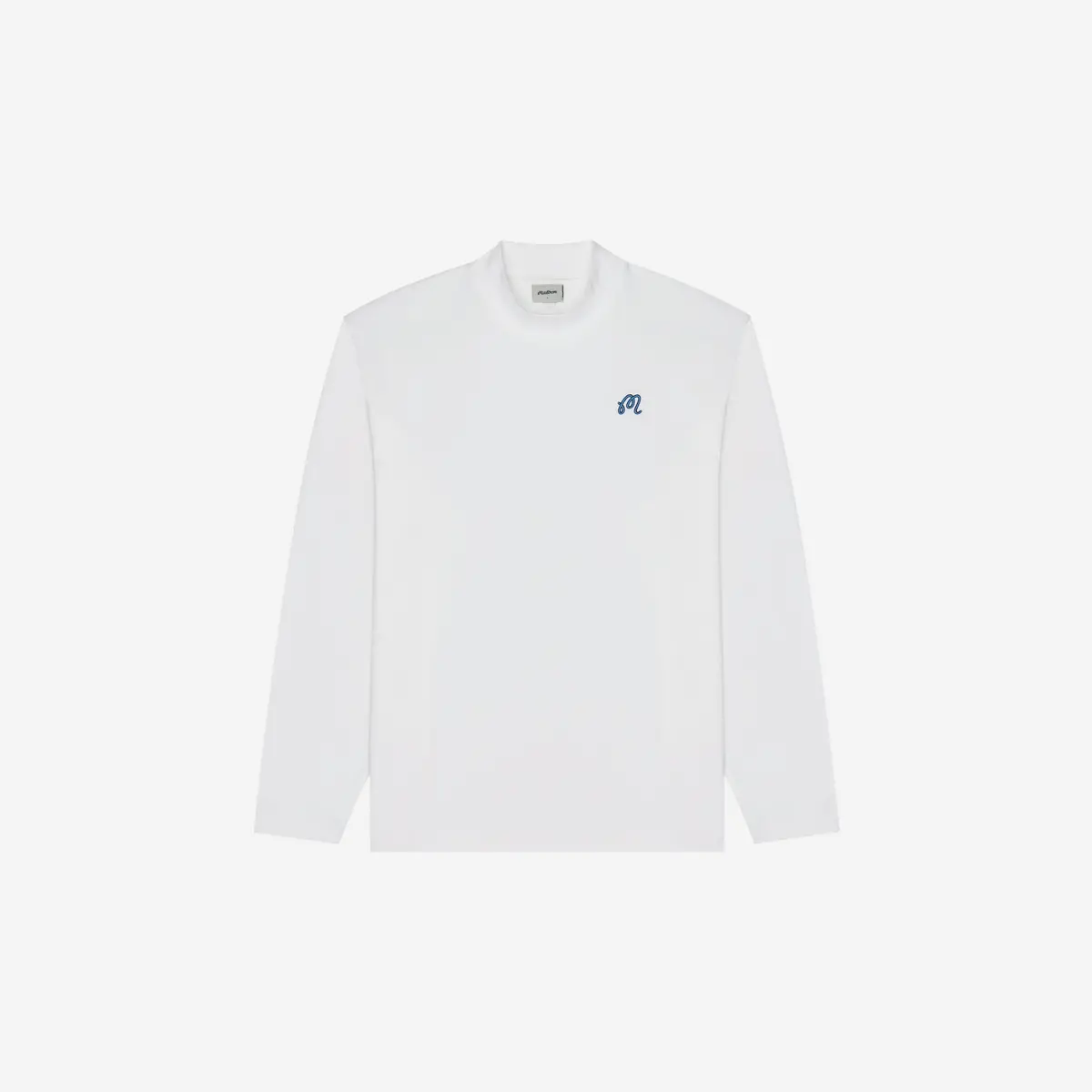 Malbon Upland Mockneck Tee Snow White 1