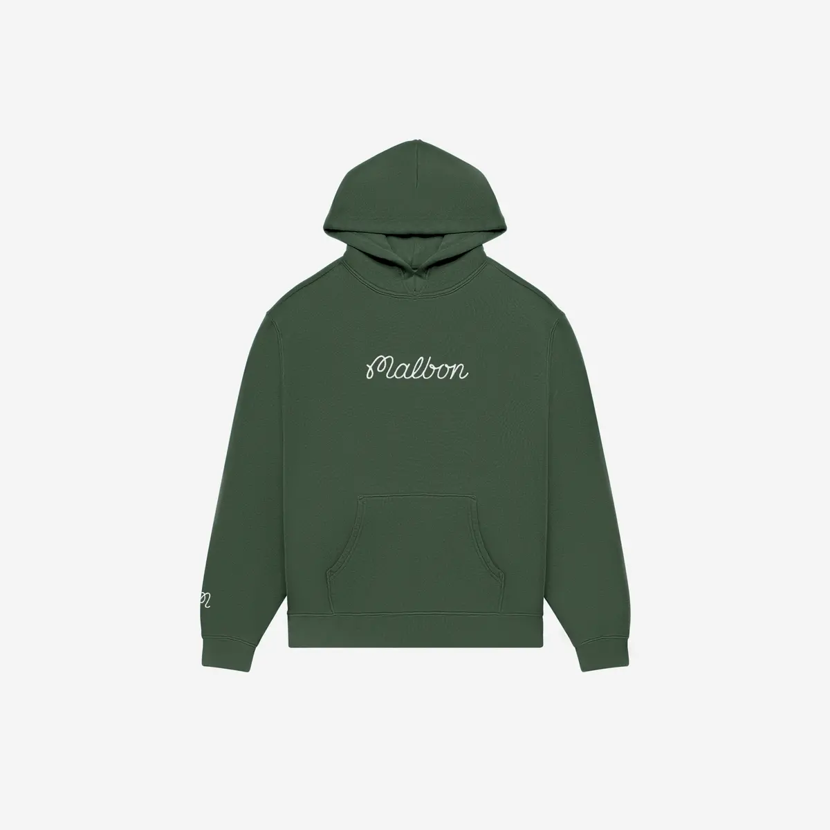 Malbon Fesque Hoodie Olivine 1