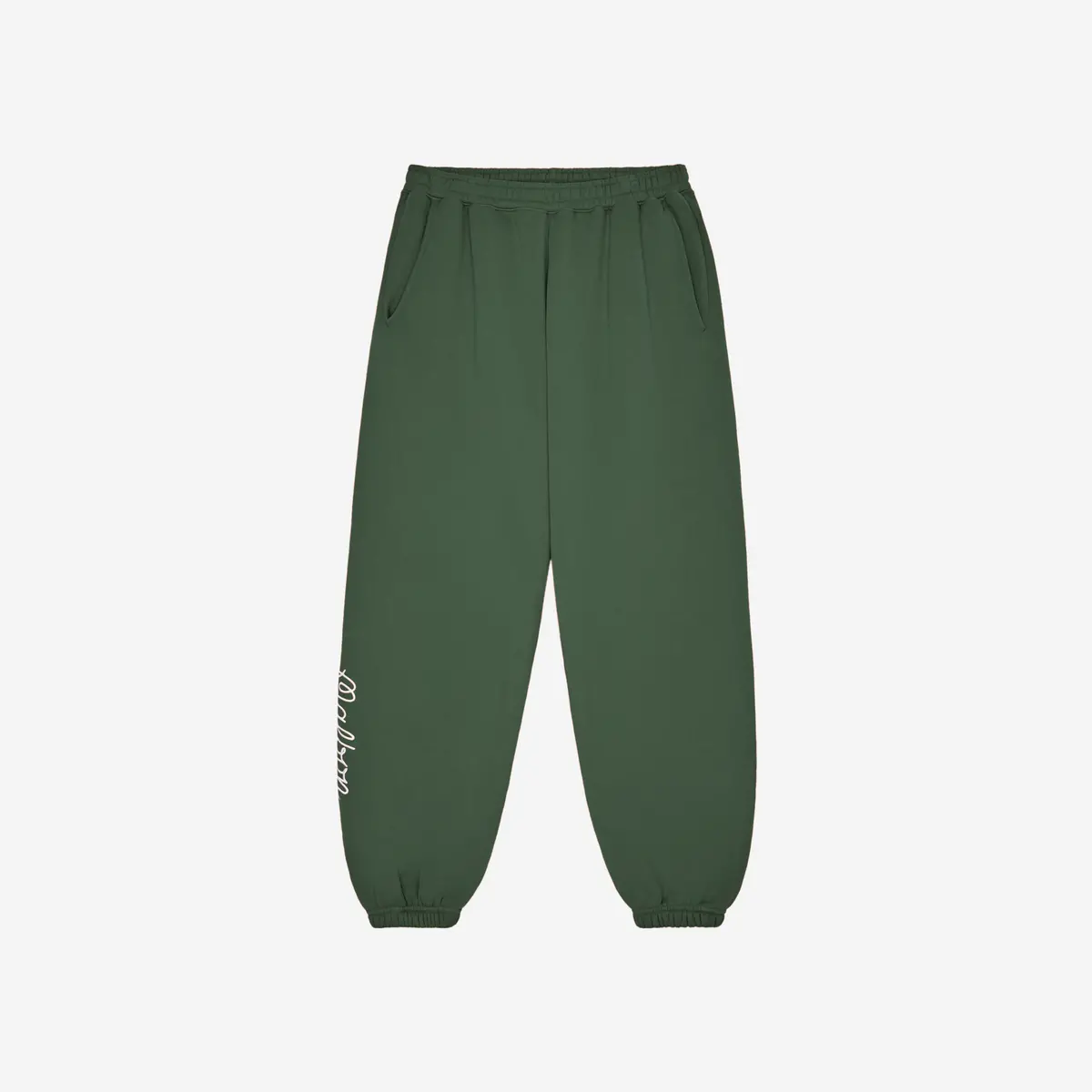 Malbon Clubhouse Sweatpant Olivine 1