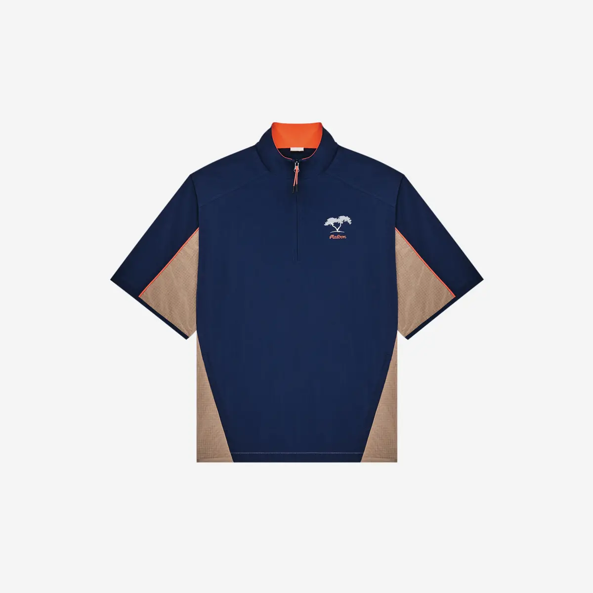 Malbon Torrey Pines Windshirt Baritone Blue / Sea Turtle 1