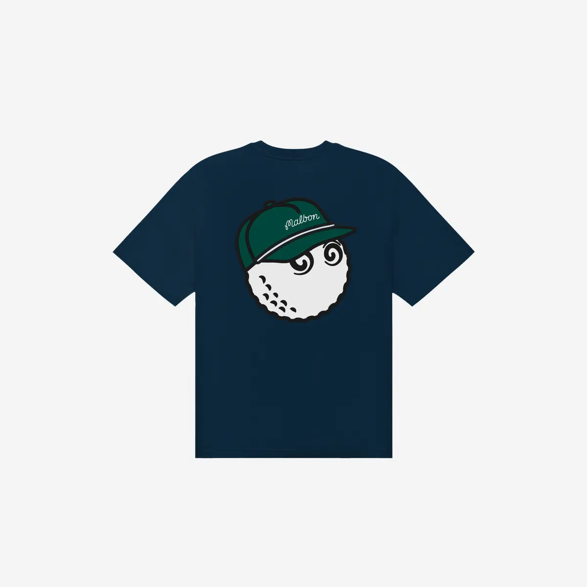 Malbon Bermuda Baldwin Tee Navy 1