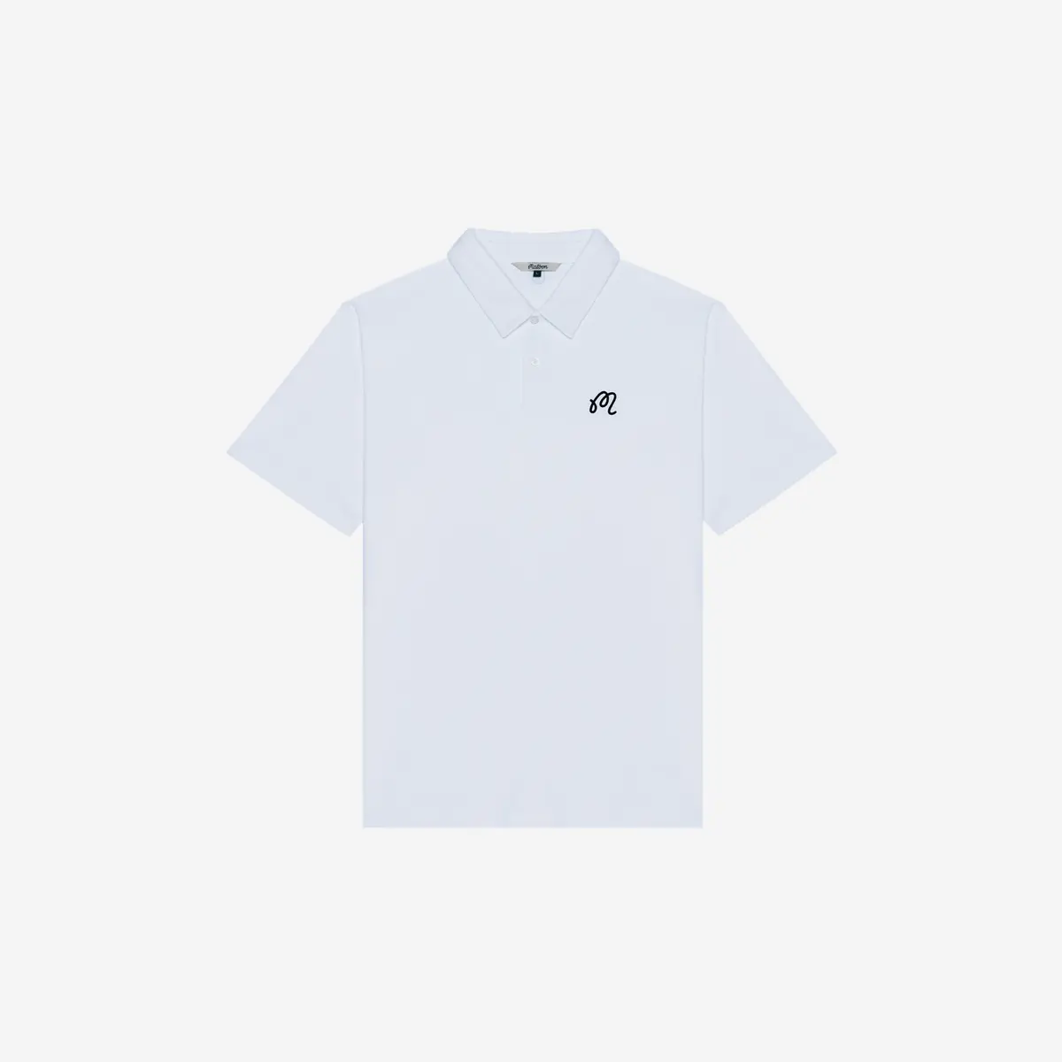 Malbon Fairway Polo White 1