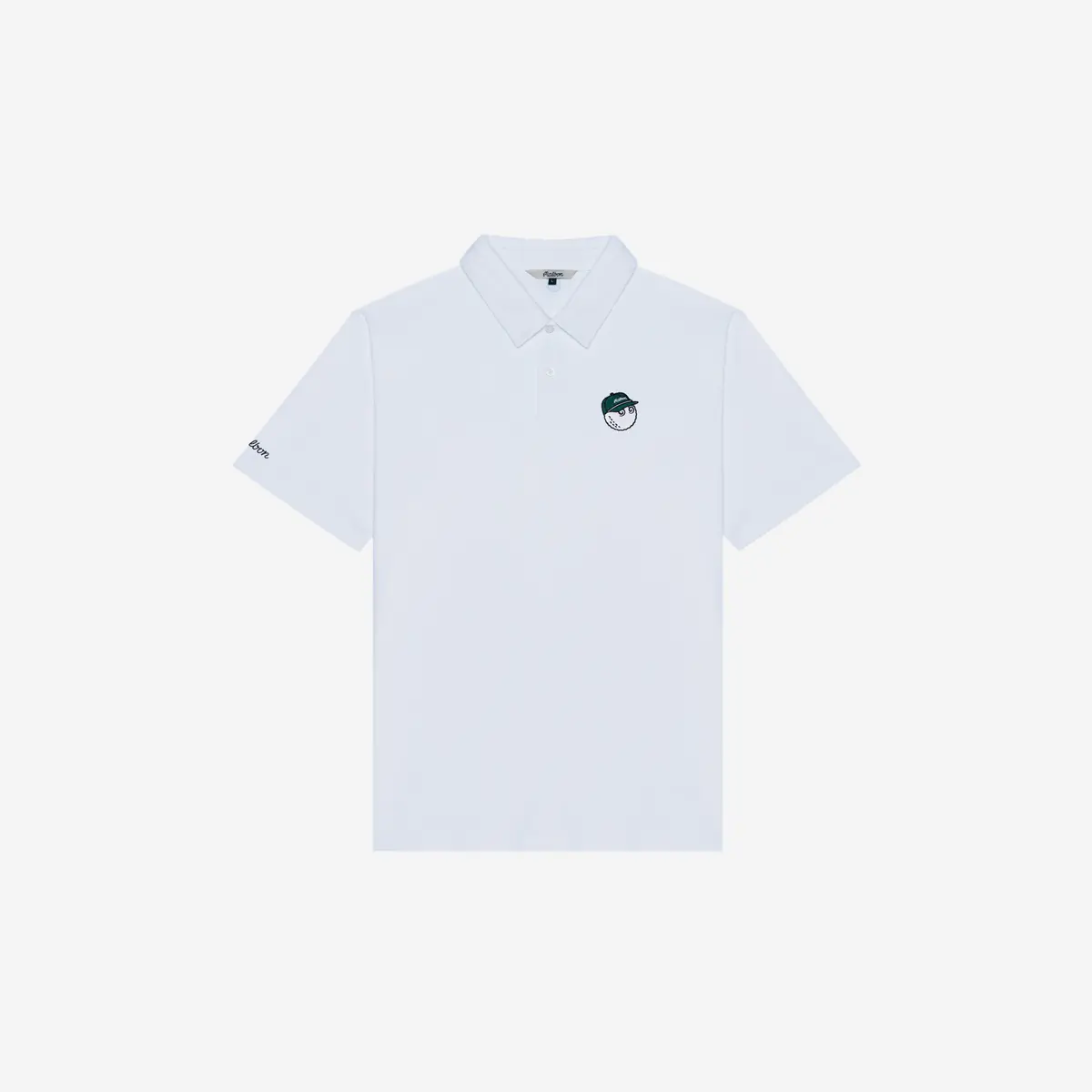 Malbon Fairway Baldwin Polo White 1
