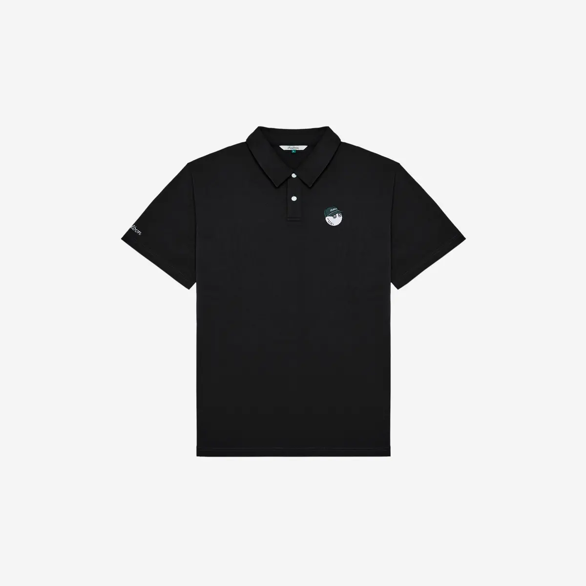 Malbon Fairway Baldwin Polo Black 1