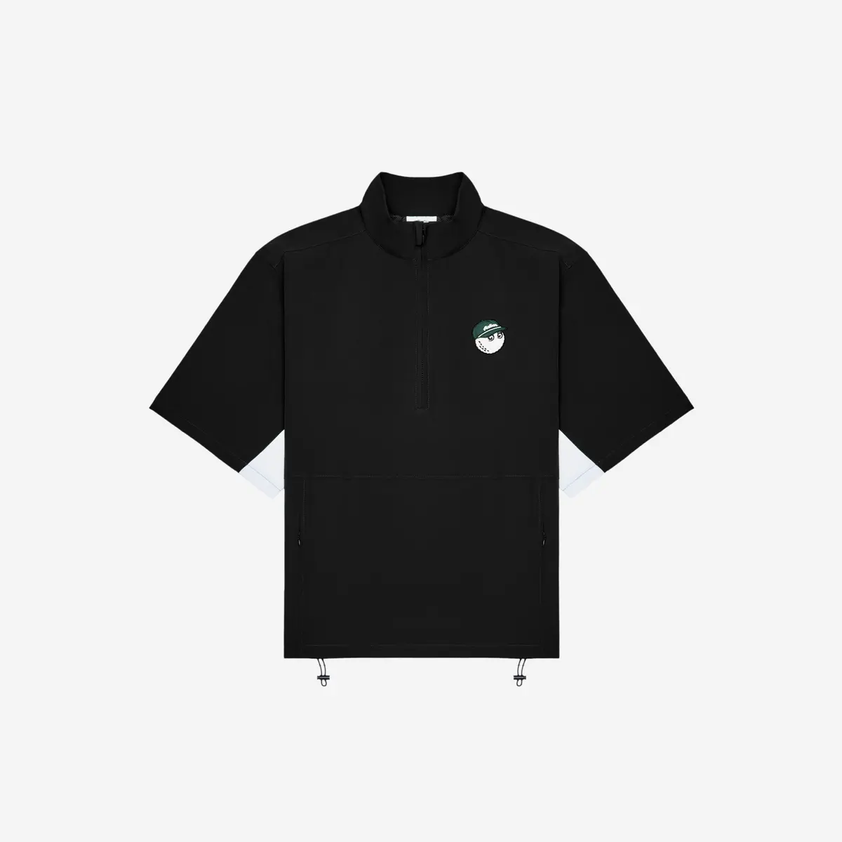 Malbon Pine Windshirt Black 1