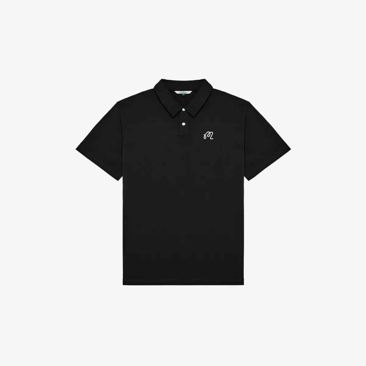 Malbon Fairway Polo Black 1